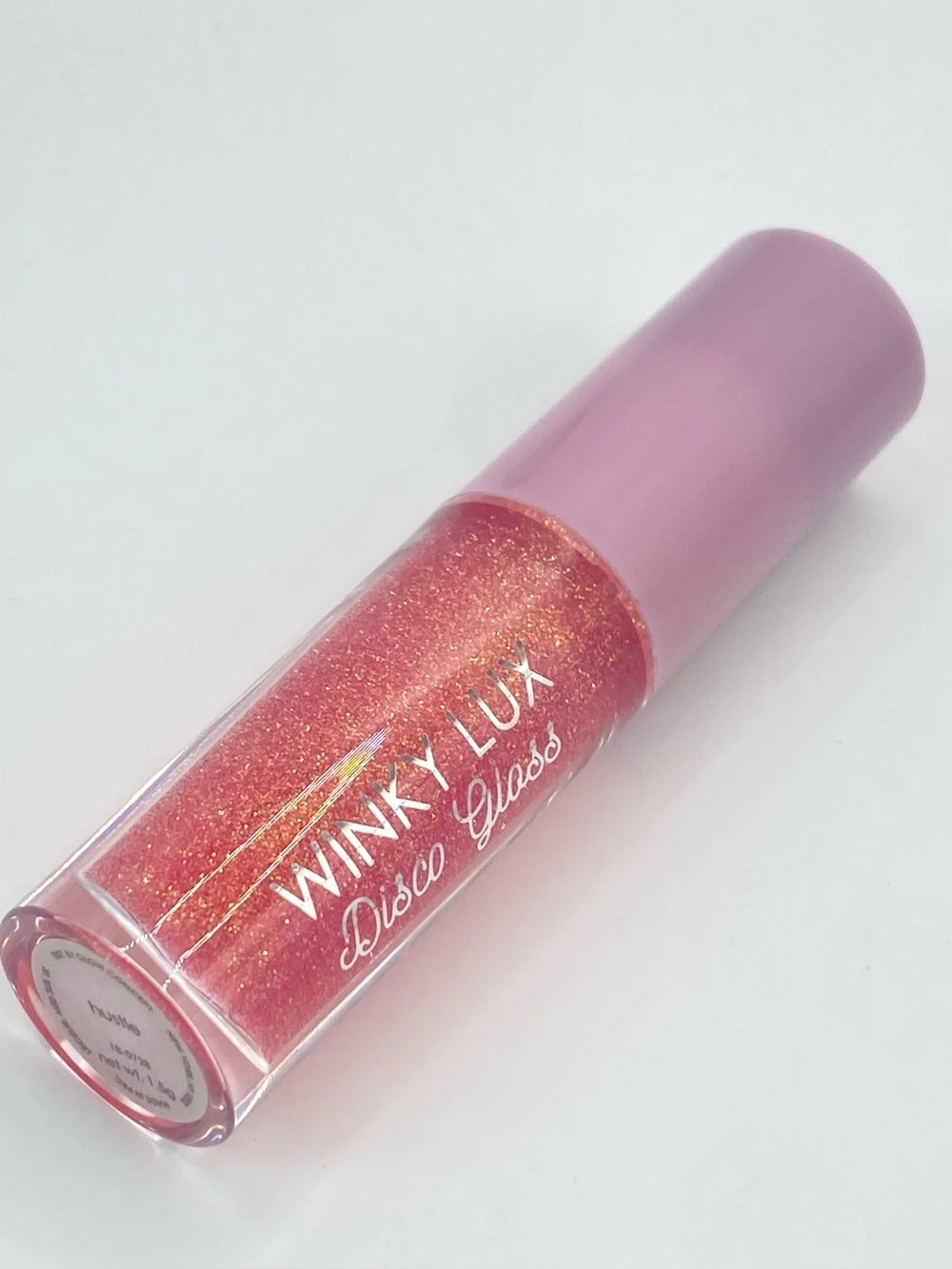 WINKY‎ LUX Disco Glass Lip Gloss High Shine Hustle Glitter ph Color Enhancing